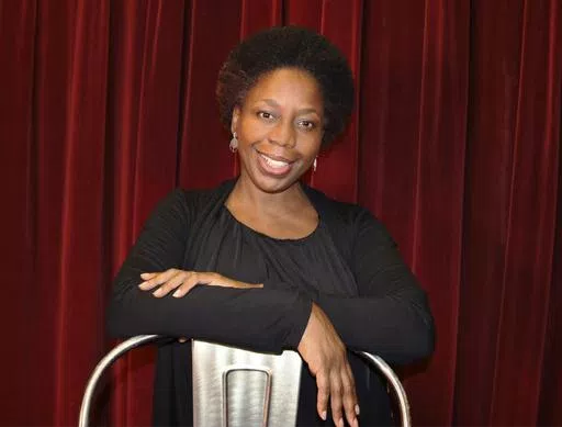This image released by Carnegie Mellon University shows CJay Philip at the Black Box Theater in Baltimore on May 18, 2024. Philip will receive the 2024 Excellence in Theatre Education Award on June 16 at the Tony Awards in New York City. (Pamela Wigley/Carnegie Mellon University via AP)