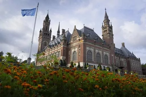 View of the Peace Palace which houses World Court in The Hague, Netherlands, on Sept. 19, 2023. Israel is sending top legal minds, including a Holocaust survivor, to The Hague this week to counter allegations that it is committing genocide against Palestinians in Gaza. (AP Photo/Peter Dejong, File)