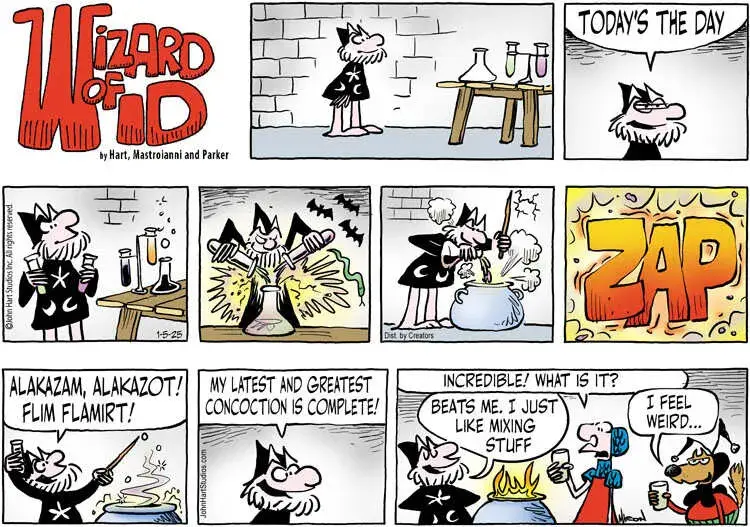 Wizard of Id for Jan 05, 2025