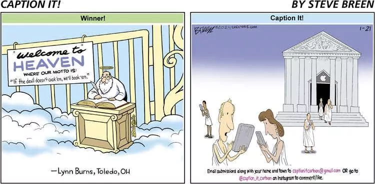 Caption It! for Jan 21, 2024