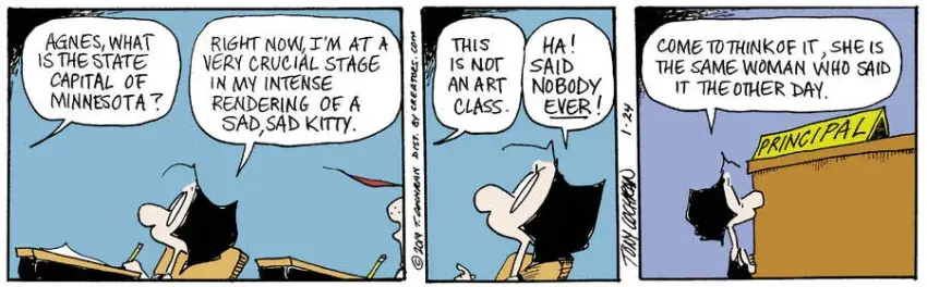 Agnes for Jan 24, 2025