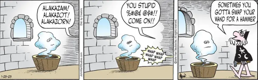 Wizard of Id for Jan 25, 2025