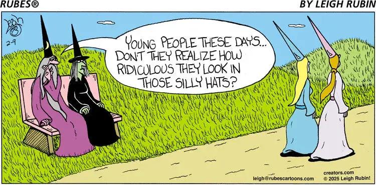 Rubes® for Feb 09, 2025