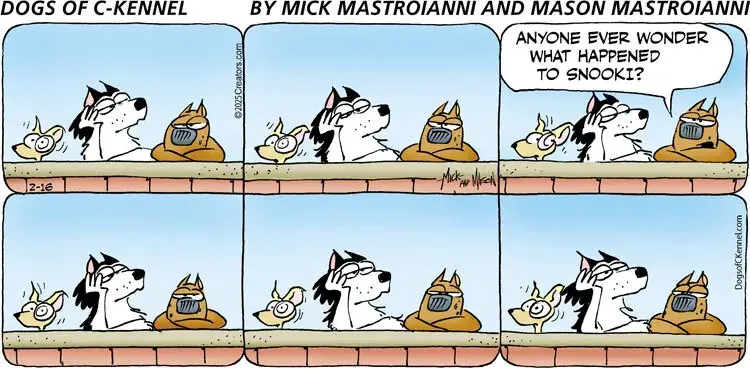 Dogs of C-Kennel for Feb 16, 2025