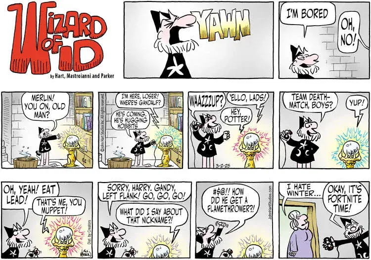 Wizard of Id for Mar 02, 2025