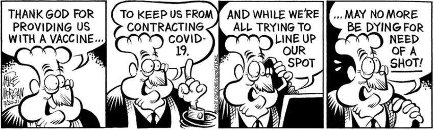 For Heaven's Sake for Mar 22, 2021