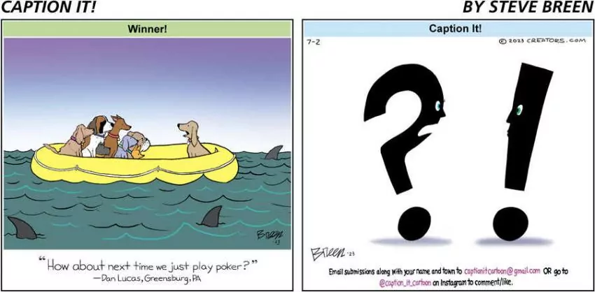 Caption It! for Jul 02, 2023