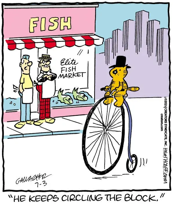 Heathcliff for Jul 03, 2024