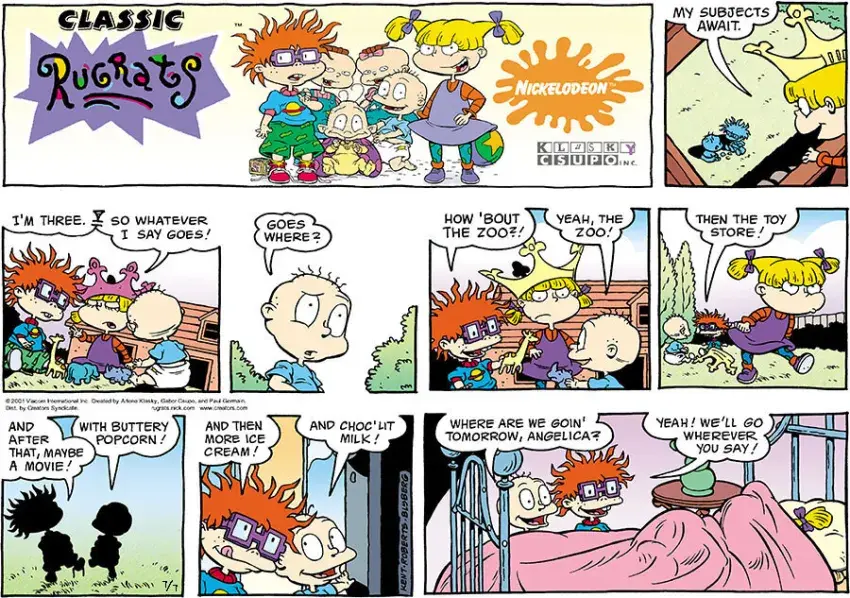 Rugrats for Jul 07, 2024
