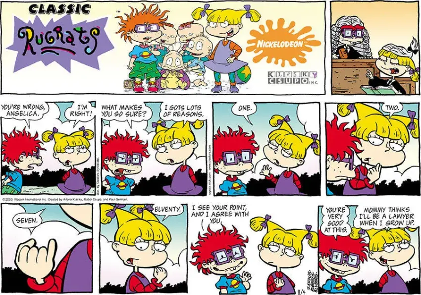 Rugrats for Aug 04, 2024