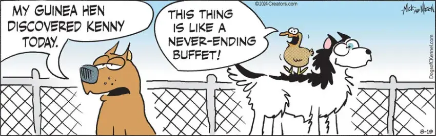 Dogs of C-Kennel for Aug 19, 2024