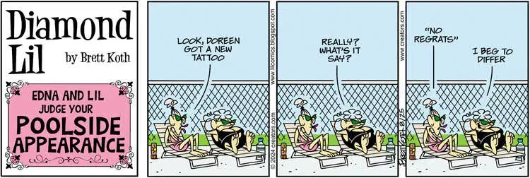 Diamond Lil for Aug 25, 2024