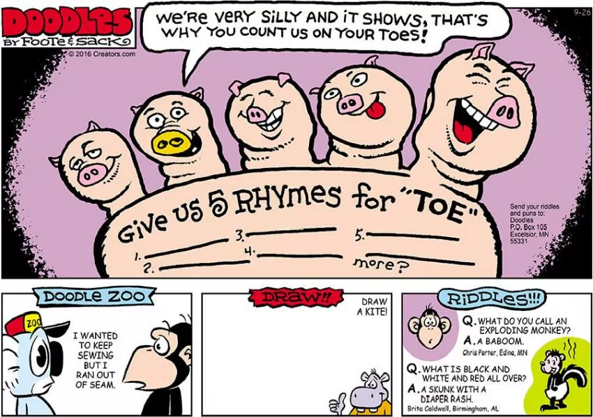 Doodles for Sep 26, 2021