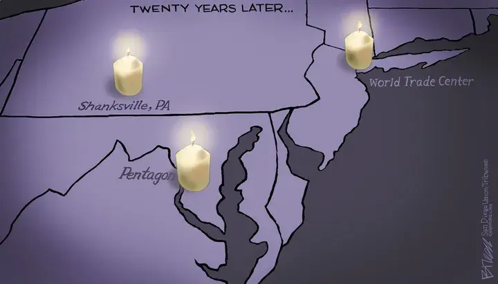 Steve Breen for Sep 11, 2021