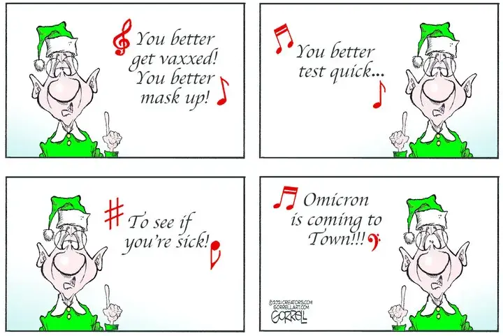 Bob Gorrell for Dec 20, 2021