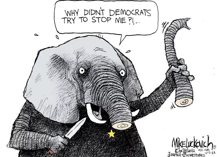 Mike Luckovich for Oct 05, 2023