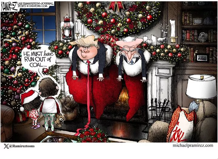 Michael Ramirez for Dec 20, 2023