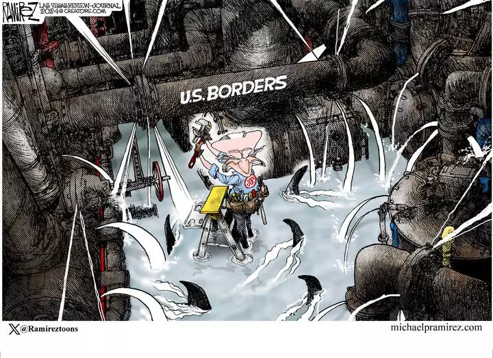 Michael Ramirez for Feb 01, 2024