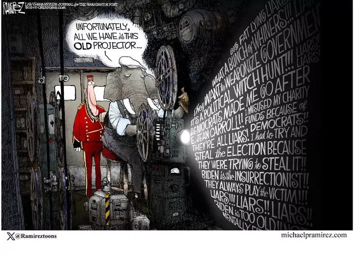Michael Ramirez for Feb 13, 2024