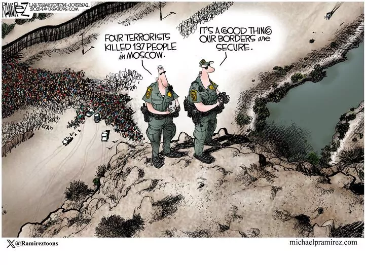 Michael Ramirez for Mar 27, 2024