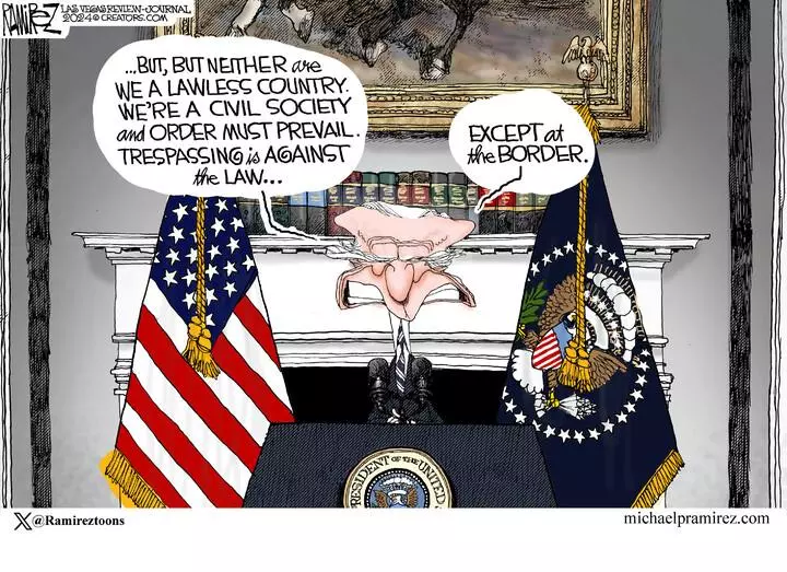 Michael Ramirez for May 03, 2024