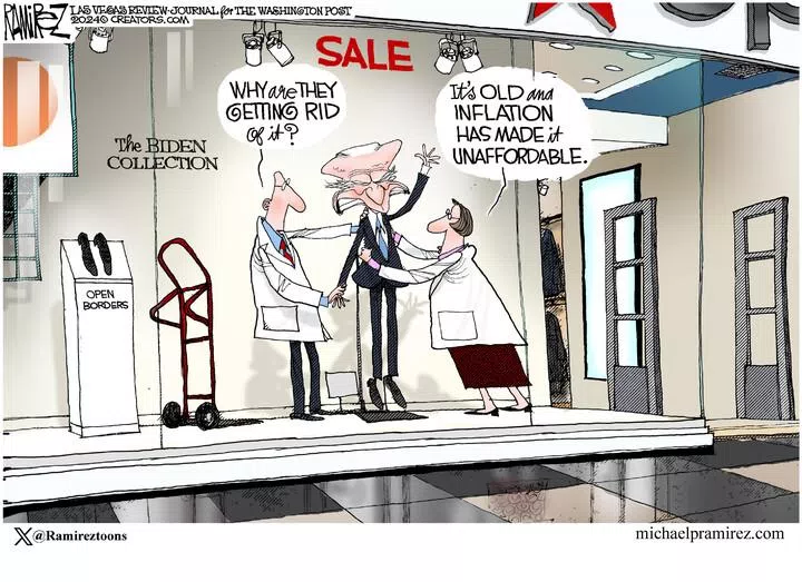 Michael Ramirez for May 07, 2024