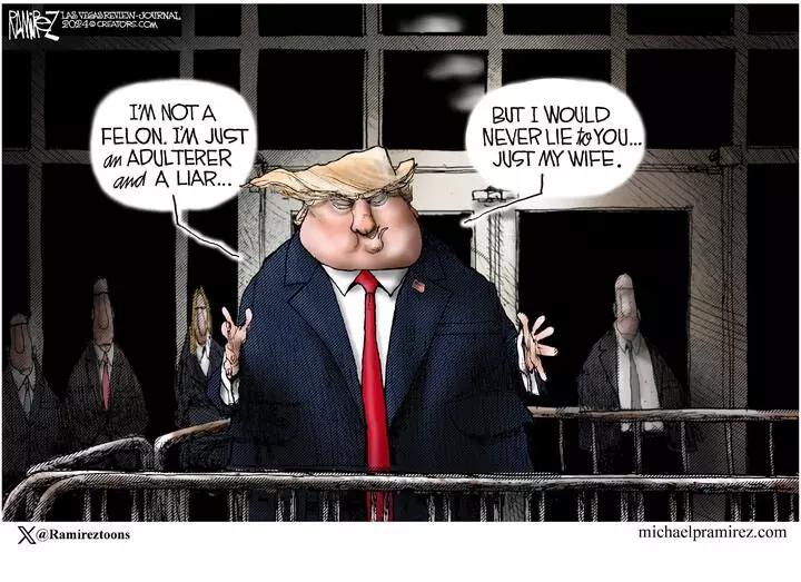 Michael Ramirez for May 27, 2024