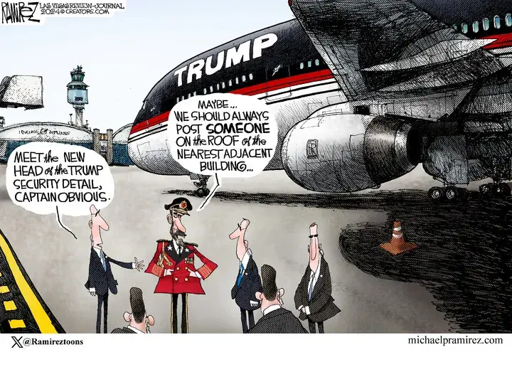 Michael Ramirez for Jul 17, 2024