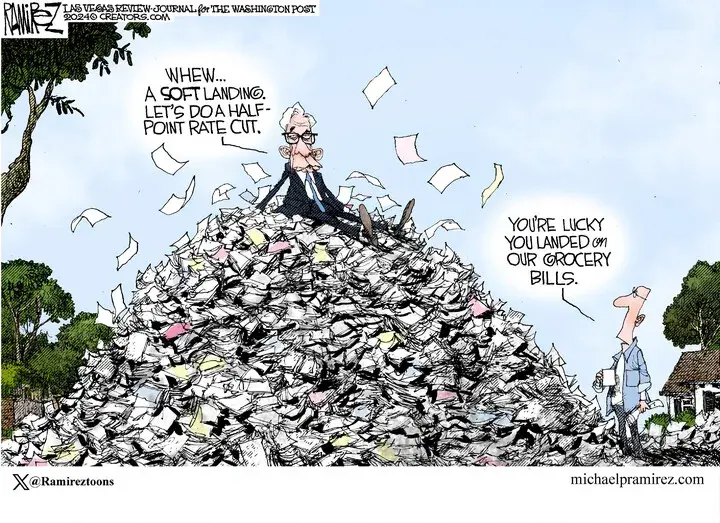 Michael Ramirez for Sep 24, 2024