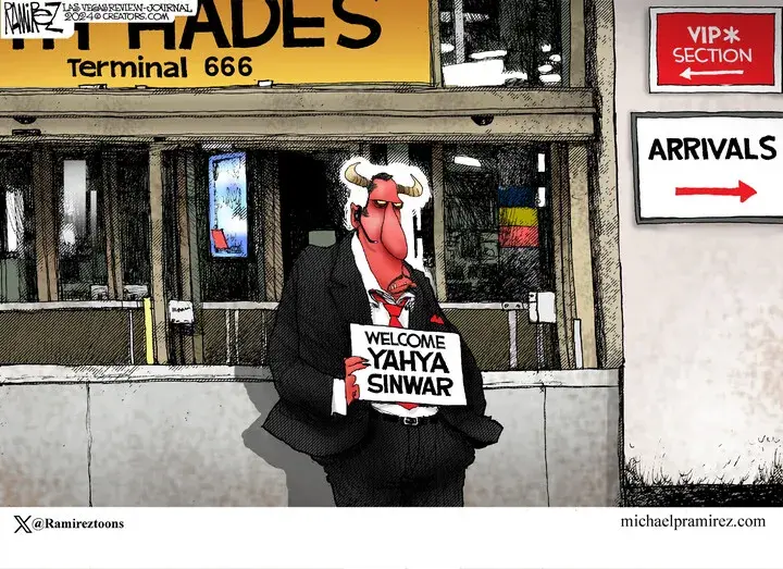 Michael Ramirez for Oct 20, 2024