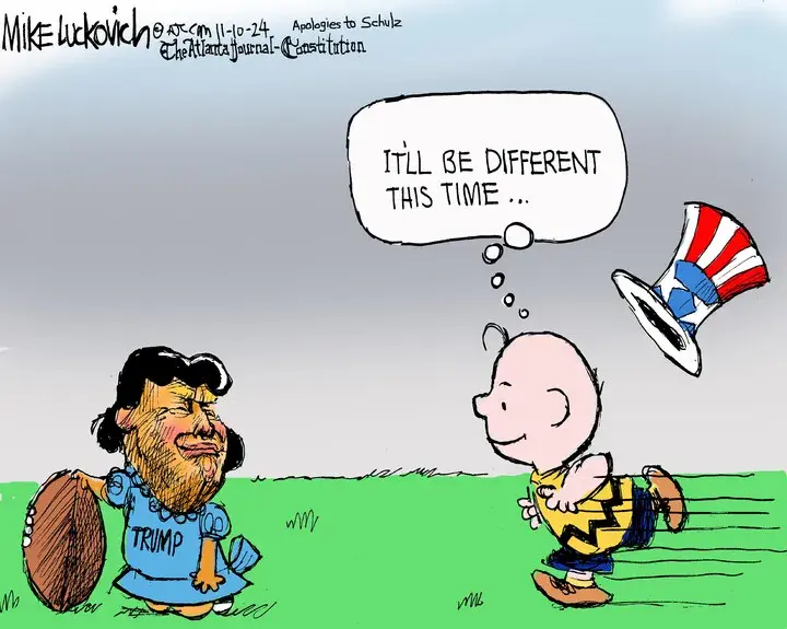 Mike Luckovich for Nov 10, 2024