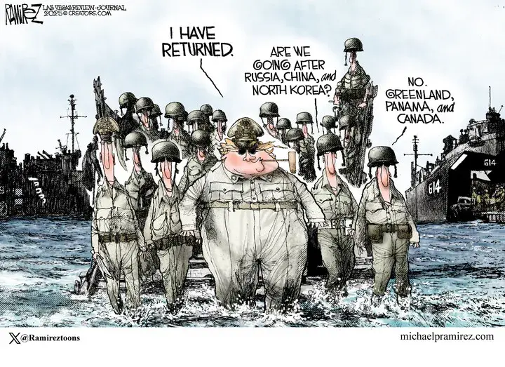 Michael Ramirez for Jan 16, 2025