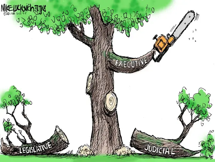 Mike Luckovich for Feb 12, 2025