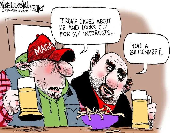 Mike Luckovich for Feb 27, 2025