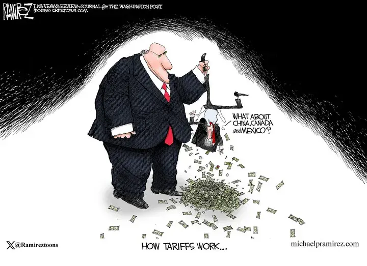 Michael Ramirez for Mar 18, 2025